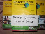 Rosetta Stone Latin American Edition Levels 1, 2, 3 Lot of 6 MRSP $4200