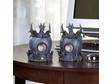 BLACK DRAGON COMPUTER SPEAKERS home decor NEW PAIR