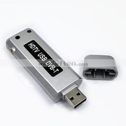 Free Shipping:Digital USB 2.0 DVB-T HDTV TV Tuner Recorder Receiver